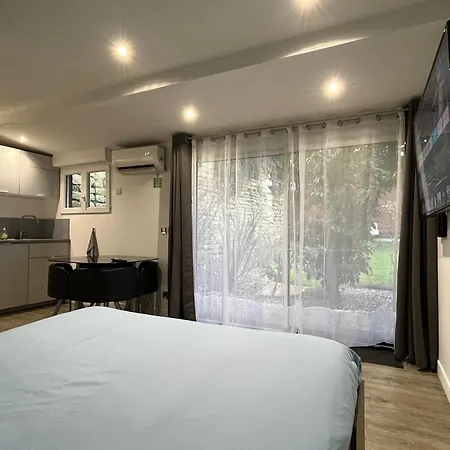 Luxe + Jardin Et Terrasse Casa de Férias Pontoise