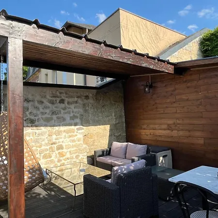 Vakantiehuis Luxe + Jardin Et Terrasse Pontoise