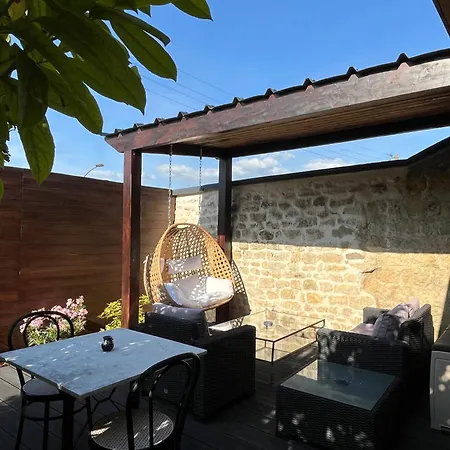 Nyaraló Luxe + Jardin Et Terrasse